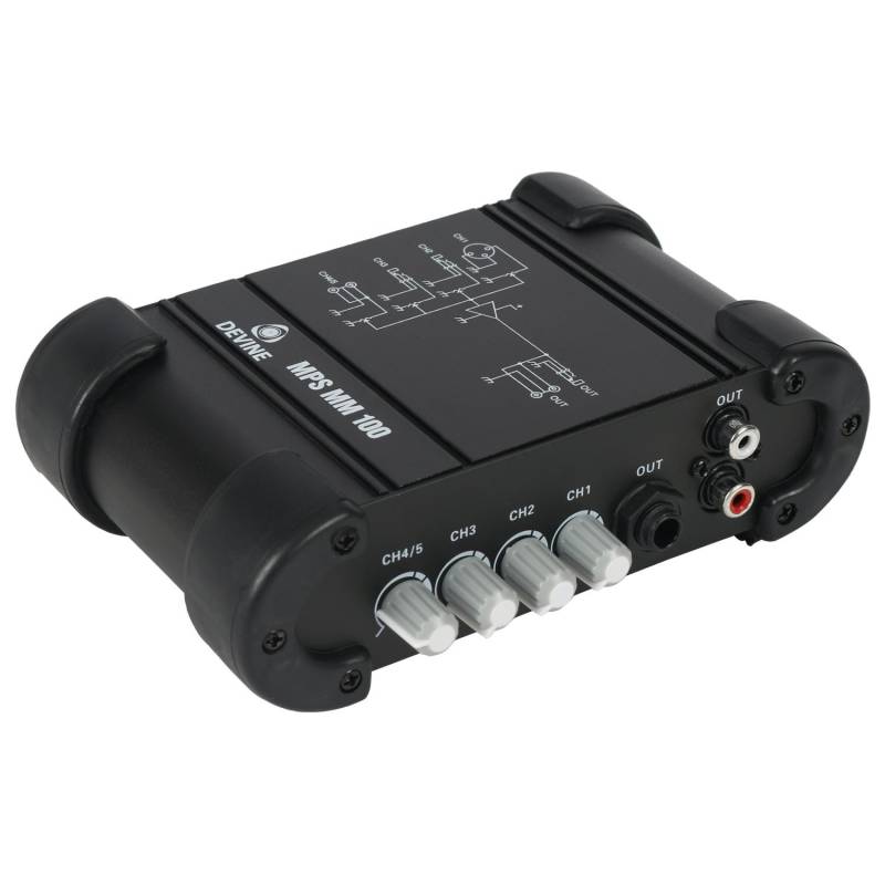 Devine MPS MM 100 kompakter Audiomixer von Devine