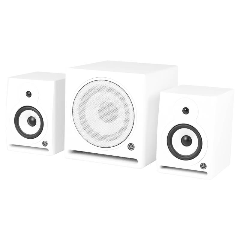Devine RX-6A White (2x) + Sub Studio Monitors von Devine