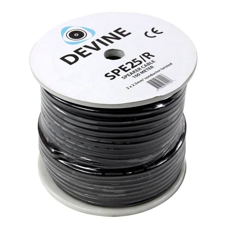 Devine SPE25/R 100 Speakerkabel 2x 2,5 mm² (100 m) von Devine