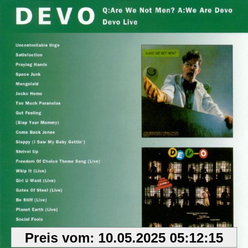 Q: Are We Not Men? A: We Are Devo / Devo Live von Devo