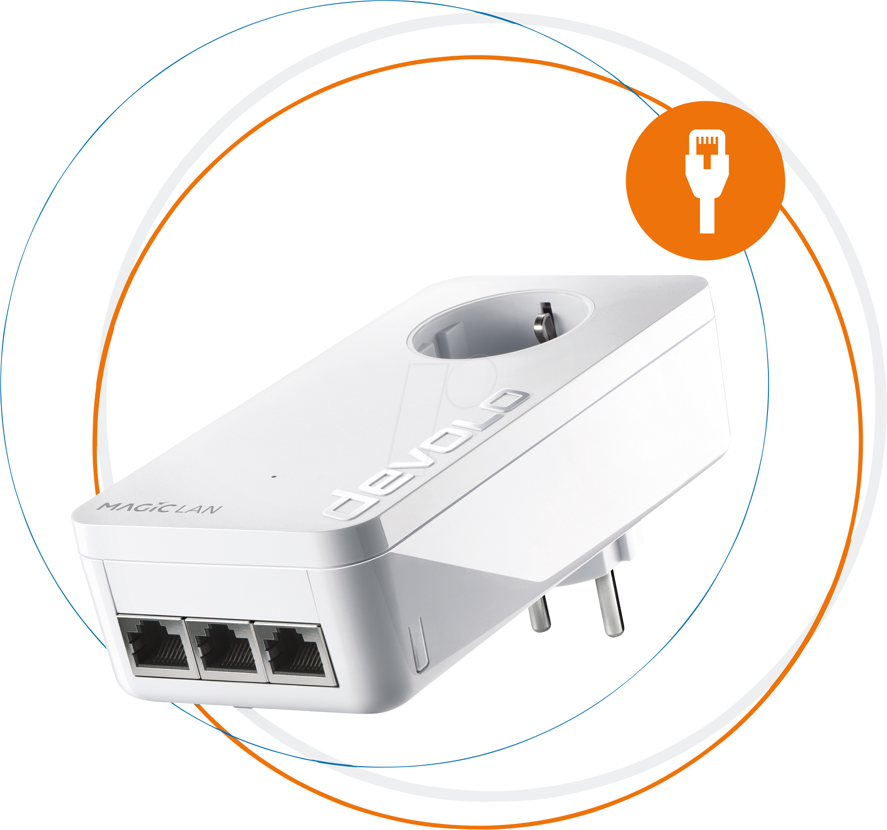 DEVOLO 8502 - Powerline Magic 2 LAN triple (1 Gerät) von Devolo