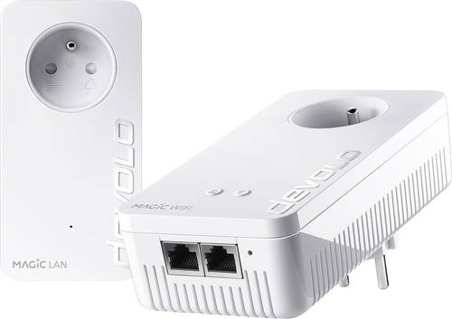 Devolo Magic 1 WiFi Starter Kit Powerline WLAN Starter Kit 8363 BE, PL, CZ, SK Powerline, WLAN 1.2 G von Devolo
