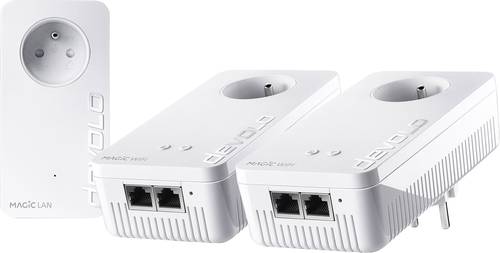 Devolo Magic 1 WiFi Network Kit Powerline WLAN Multiroom Starter Kit 8371 BE, PL, CZ, SK Powerline, von Devolo