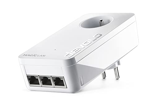 Devolo Magic 2 LAN Triple BE Powerline Single Adapter 2,4 Gbit/s Devolo Magic 2 LAN Triple BE Powerline Single Adapter 2,4 Gbit/s von Devolo