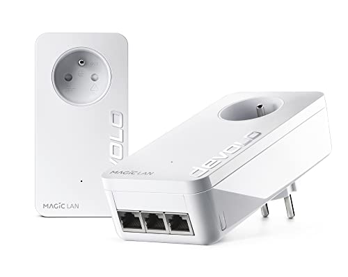 Devolo Magic 2 LAN Triple Starter Kit BE Powerline Starter Kit 2,4 Gbit/s Devolo Magic 2 LAN Triple Starter Kit BE Powerline Starter Kit 2,4 Gbit/s von Devolo