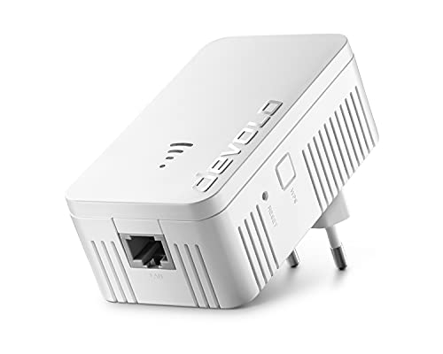 Devolo Repeater WiFi 5 (ac) 1200: Verstärker WiFi Mesh, 1200 Mbits, 1x Gigabit Ethernet, WLAN-Repeater kompatibel mit Allen Internetboxen, Access Point, Französischer Stecker von Devolo