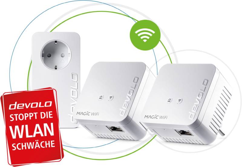Magic 1 WiFi mini Multiroom Kit Power WLAN von Devolo
