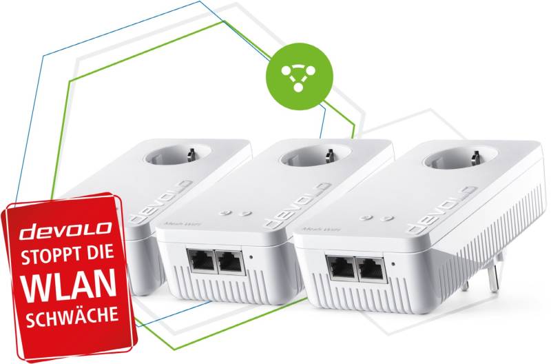 Mesh WLAN 2 Multiroom Kit Power WLAN von Devolo
