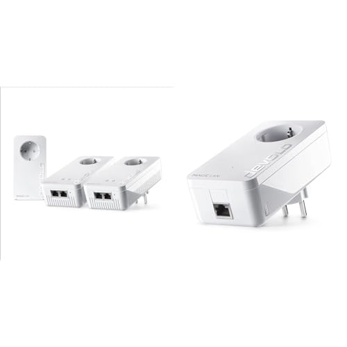 devolo Magic 2 WiFi 6 Multiroom Kit, WLAN Powerline Adapter & Magic 2 LAN Erweiterungsadapter, LAN Powerline Adapter devolo Magic 2 WiFi 6 Multiroom Kit, WLAN Powerline Adapter & Magic 2 LAN Erweiterungsadapter, LAN Powerline Adapter von Devolo