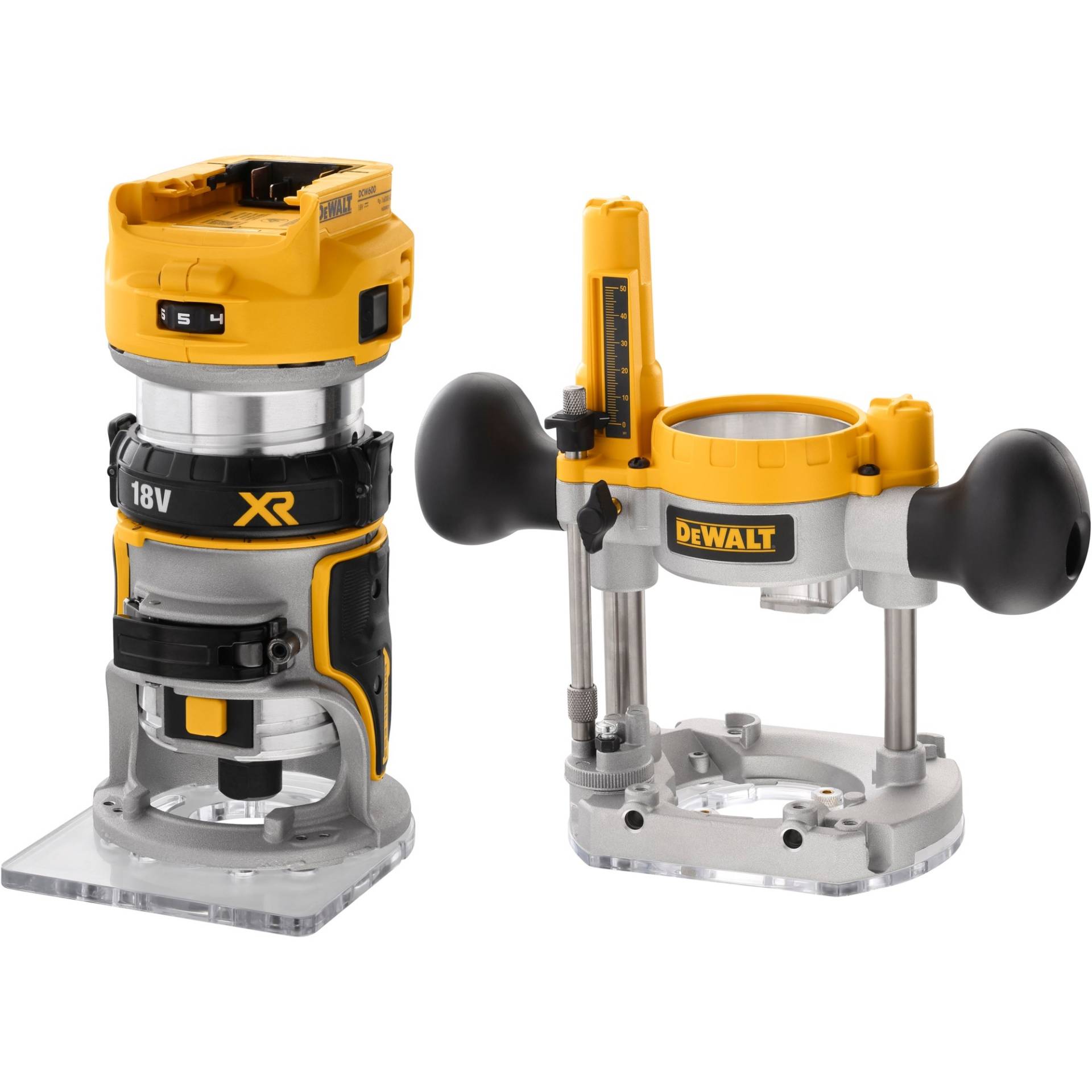 Akku-Kombifräse DCW604NT, 18Volt, Oberfräse Akku-Kombifräse DCW604NT, 18Volt, Oberfräse von Dewalt