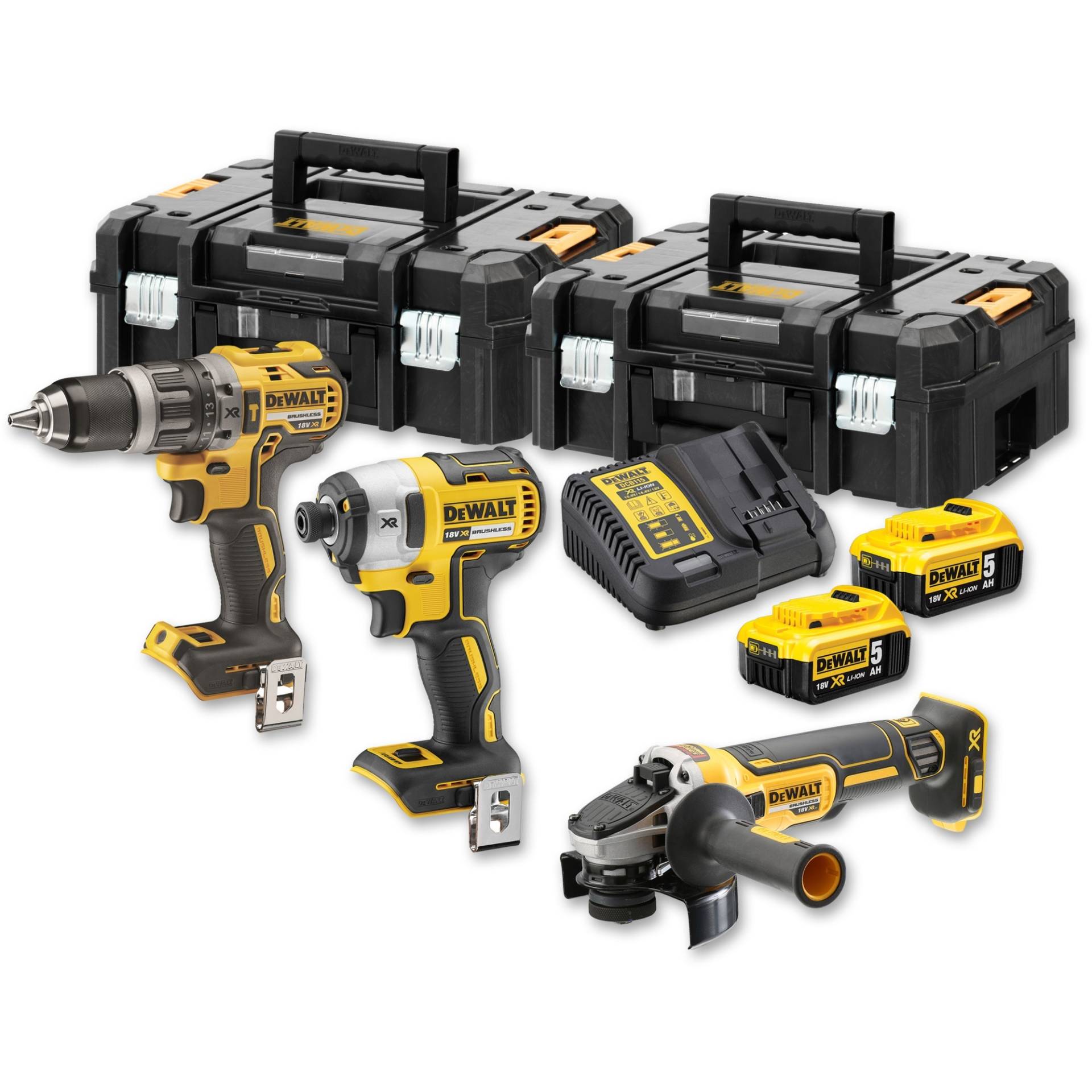 Akku-Kombopack Set DCK384P2T, 18Volt, Werkzeug-Set von Dewalt