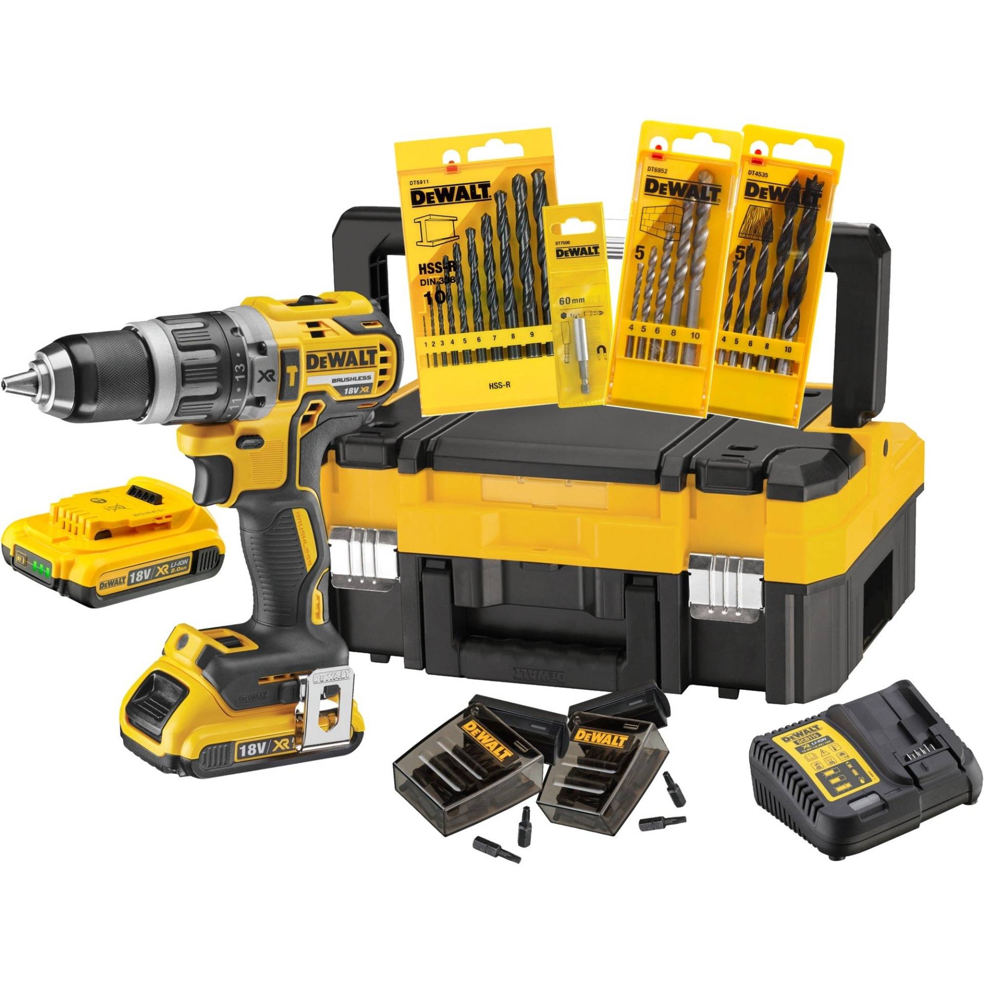 Akku-Schlagbohrschrauber Set DCK796D2T, 18Volt von Dewalt