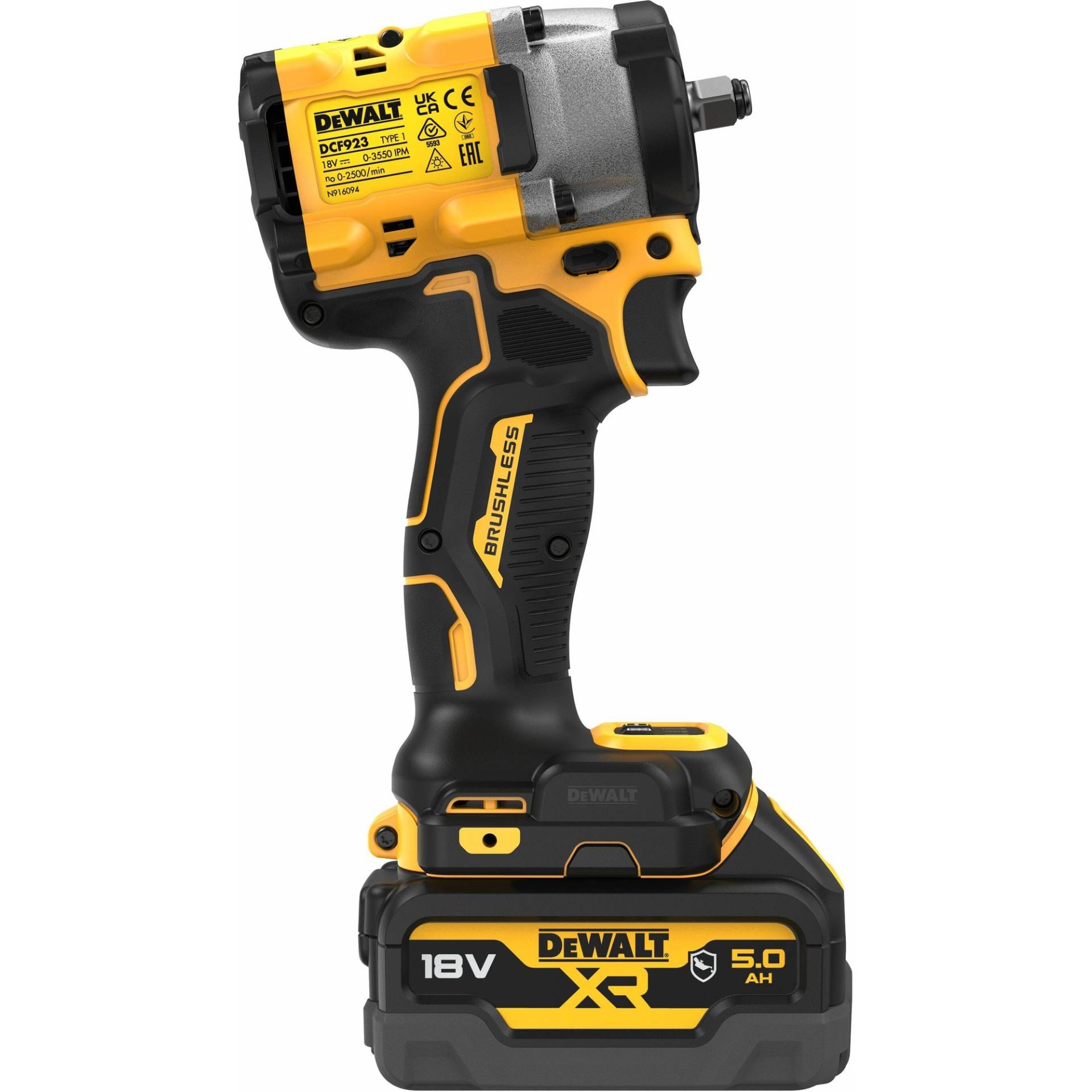 Akku-Schlagschrauber DCF923P2G, 18Volt, 3/8" von Dewalt