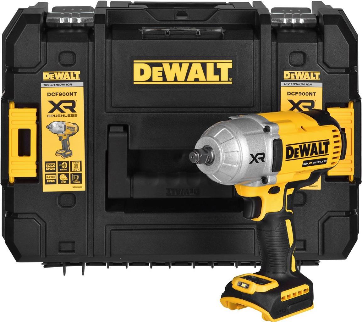 DCF900NT-XJ Akku-Schlagschrauber 18 V ohne Akku Ladegerät (DCF900NT-XJ) von Dewalt