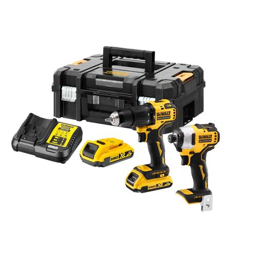 DEWALT DCK2062D2T-QW Werkzeugset Akku-Schlagbohrschrauber, Akku-Schlagschrauber, Akku, Akku-Ladeger� von Dewalt