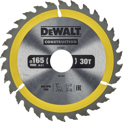 DEWALT DT1937-QZ Kreissägeblatt 1St. von Dewalt