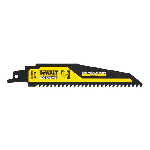 DEWALT DT20440-QZ Carbide Saebelsaegeblatt Holz 152mm 1St. von Dewalt