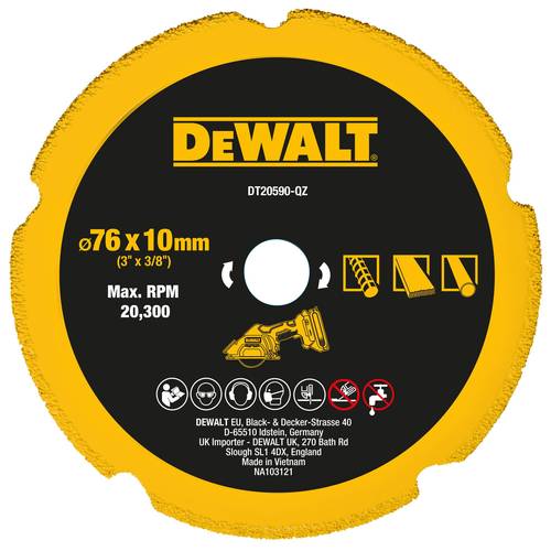 DEWALT DT20590-QZ Diamanttrennscheibe 1St. von Dewalt