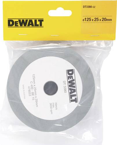 DEWALT DT3380-QZ Abziehscheibe Siliciumkarbit K400 125mm 1St. DEWALT DT3380-QZ Abziehscheibe Siliciumkarbit K400 125mm 1St. von Dewalt