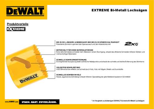 DEWALT DT90360-QZ Lochsägen-Set 12St. DEWALT DT90360-QZ Lochsägen-Set 12St. von Dewalt
