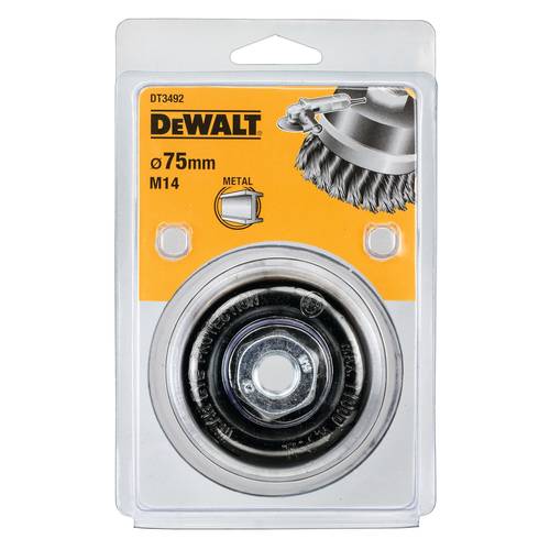 DEWALT Topfbuerste gezopft 75mm M14 DT3492-QZ 1St. von Dewalt