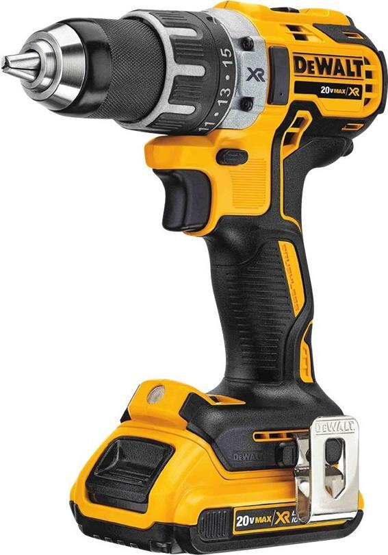 DeWALT DCD791D2-QW Handbohrmaschine Lithium-Ion (Li-Ion) 2Ah 1500g Schwarz - Gelb Akku-Bohrer (DCD791D2-QW) von Dewalt
