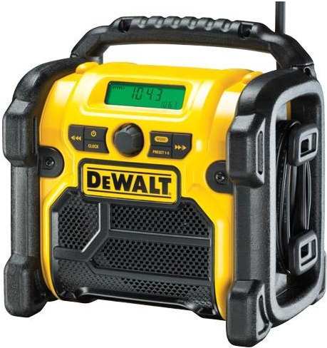 DeWALT DCR020-QW Radio Tragbar Digital Schwarz - Gelb (DCR020-QW) von Dewalt