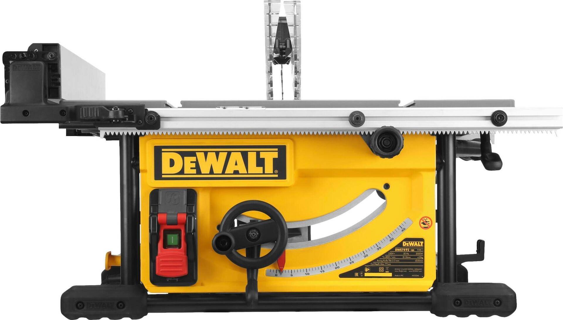 DeWALT DWE7492 - Tischsäge - 2000 W - 250 mm (DWE7492) von Dewalt