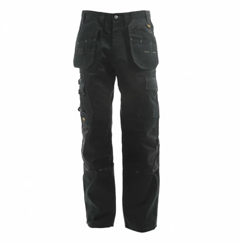 DeWalt Herren Arbeitshosen, Pro Tradesman Work Trouser, 40W x 29L, schwarz von Dewalt