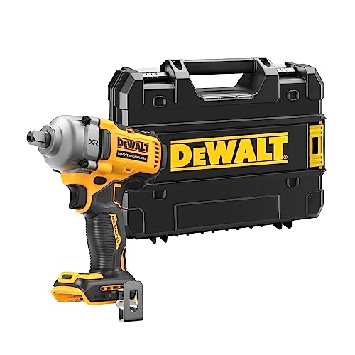 Dewalt 18 Volt ½“ Akku-Schlagschrauber DCF892NT (über 800 Nm Anzugsmoment für extrem schwere Schraubarbeiten, bürstenloser Motor, kompakte u. leichte Bauweise, Lieferung ohne Akku und Ladegerät) von Dewalt