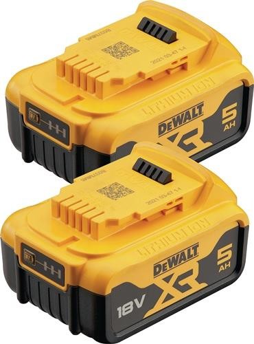 Dewalt Akku-Pack-Set DCB184P2 18V 5Ah 2 St. DCB184P2-XJ Dewalt Akku-Pack-Set DCB184P2 18V 5Ah 2 St. DCB184P2-XJ von Dewalt