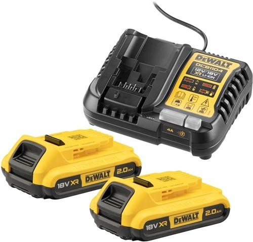 Dewalt Akku-Starter-Set DCB1104D2 18V 2Ah DCB1104D2-QW Dewalt Akku-Starter-Set DCB1104D2 18V 2Ah DCB1104D2-QW von Dewalt