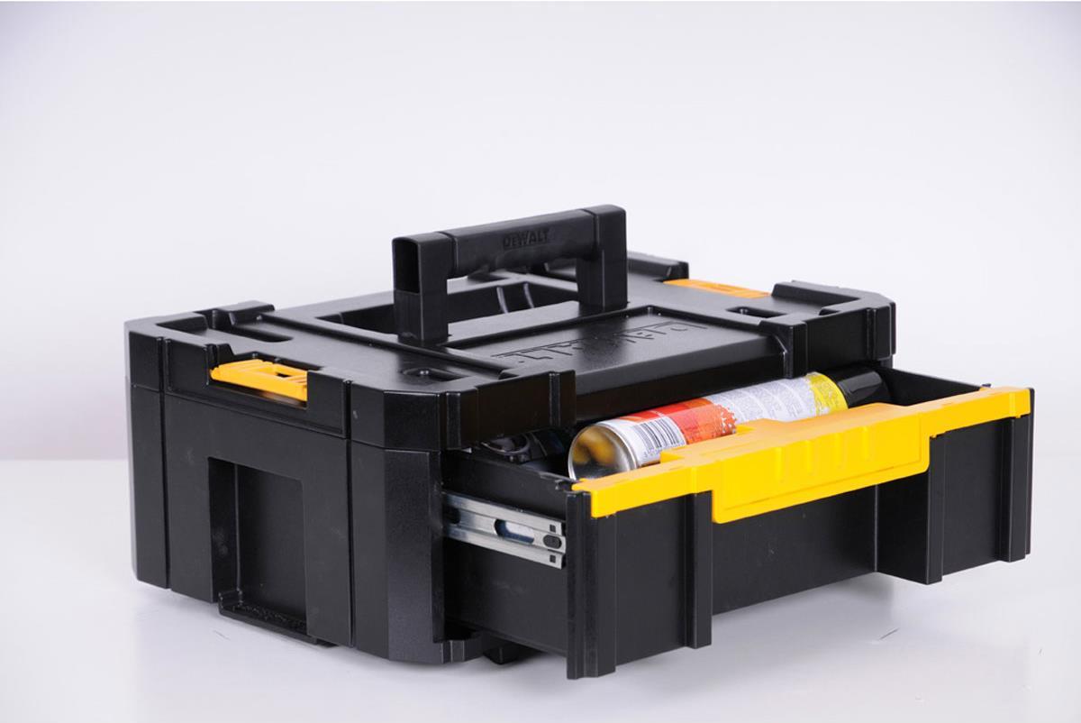 Dewalt TSTAK III Schubladen-Box mit 6 zusätzlichen Inset-Boxen für Kleinteile (DWST1-70705) von Dewalt