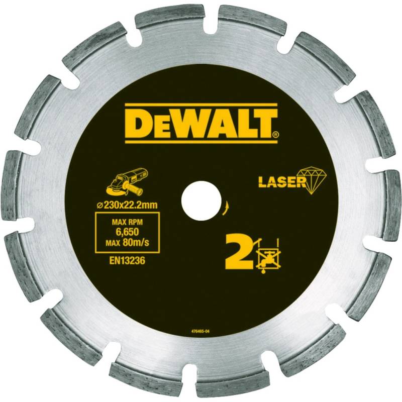 Diamanttrennscheibe LaserHP2 DT3773, Ø 230mm von Dewalt