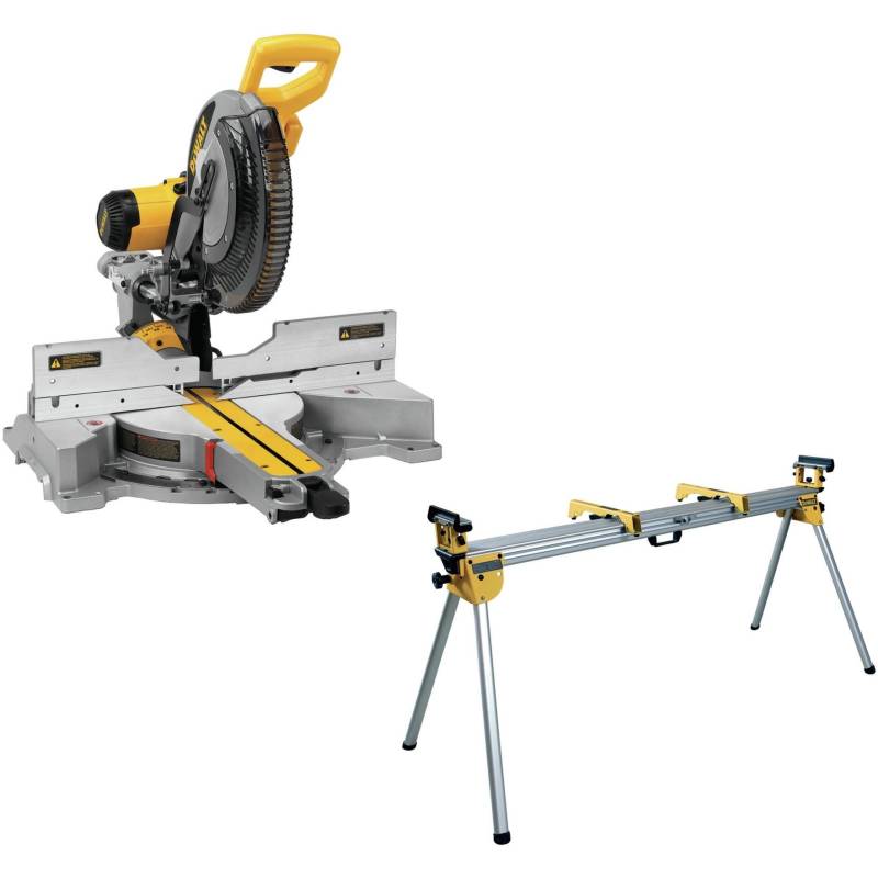 Paneelsägen-Set DWS780KIT + Untergestell DE7023, Kapp-und Gehrungssäge von Dewalt