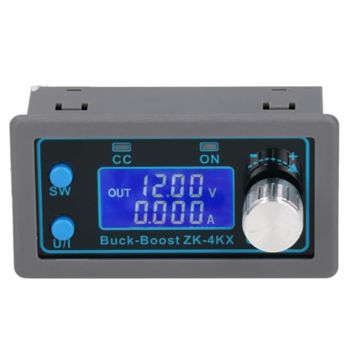 DewinLVD DC Buck-Boost-Wandler, Spannungsregler Einstellbar Programmierbarer CNC Spannung Stromversorgungsmodul mit LCD-Display Konstante Spannung Strom Spannungswandler 0,5-30V 4A von DewinLVD