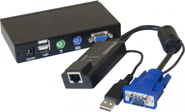Dexlan 050009 - Transmitter - Verkabelt & Kabellos - 100 m - Schwarz - VGA - 230 A (050009) von Dexlan