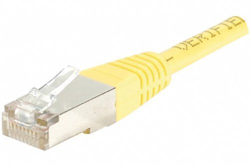 Dexlan 842301 25 Ft CAT6 RJ45 FTP Patch-Kabel – gelb Dexlan 842301 25 Ft CAT6 RJ45 FTP Patch-Kabel – gelb von Dexlan
