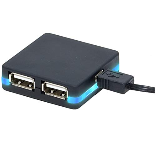 Dexlan Hub USB 2.0 4 Ports Schwarz von Dexlan