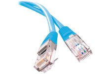 Dexlan Patchkabel (Cat5e, RJ45, FTP, 0,5 m) Blau von Dexlan