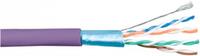 Dexlan Patchkabel F/UTP, CAT.5E, lila, ca. 500 m Gesamtgeschirmtes Patchkabel für Netzwerke (612024) von Dexlan