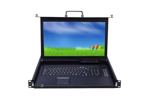 Mini LCD console 16/9e 17" 4 PORT VGA HD/USB von Dexlan