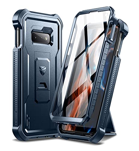 Dexnor Kompatibel mit Hülle Samsung Galaxy S10e, Eingebauter Displayschutz und Ständer, strapazierfähig, militärischer Schutz, stoßfest, Schutzhülle Kompatibel mit Samsung Galaxy S10e, Marineblau Dexnor Kompatibel mit Hülle Samsung Galaxy S10e, Eingebauter Displayschutz und Ständer, strapazierfähig, militärischer Schutz, stoßfest, Schutzhülle Kompatibel mit Samsung Galaxy S10e, Marineblau von Dexnor