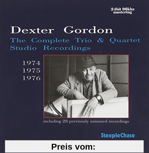 The Complete Trio & Quartet Studio Recordings von Dexter Gordon