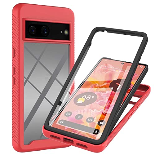 Dfjhure für Google Pixel 7A Hülle 360 Grad Schutzhülle Stoßfest Panzerhülle Mit Eingebautem Displayschutz Outdoor Full Case Handyhülle für Google Pixel 7A - Rot Dfjhure für Google Pixel 7A Hülle 360 Grad Schutzhülle Stoßfest Panzerhülle Mit Eingebautem Displayschutz Outdoor Full Case Handyhülle für Google Pixel 7A - Rot von Dfjhure