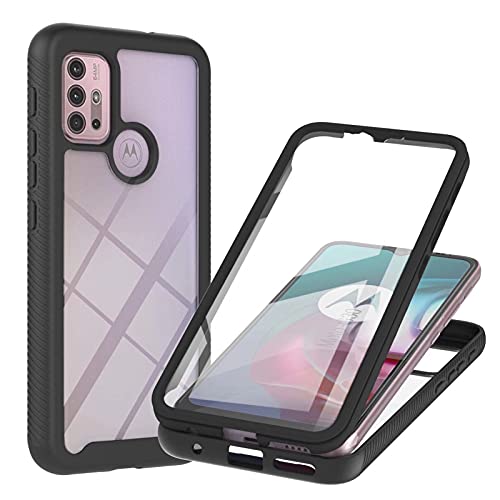 Dfjhure für Motorola Moto G30 Moto G10 Hülle 360 Grad Schutzhülle Stoßfest Panzerhülle Mit Eingebautem Displayschutz Outdoor Full Case Handyhülle für Motorola Moto G30 Moto G10 - Schwarz Dfjhure für Motorola Moto G30 Moto G10 Hülle 360 Grad Schutzhülle Stoßfest Panzerhülle Mit Eingebautem Displayschutz Outdoor Full Case Handyhülle für Motorola Moto G30 Moto G10 - Schwarz von Dfjhure