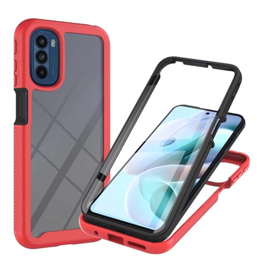Dfjhure für Motorola Moto G31/G41 Hülle 360 Grad Schutzhülle Stoßfest Panzerhülle Mit Eingebautem Displayschutz Outdoor Full Case Handyhülle für Motorola Moto G31/G41 - Rot Dfjhure für Motorola Moto G31/G41 Hülle 360 Grad Schutzhülle Stoßfest Panzerhülle Mit Eingebautem Displayschutz Outdoor Full Case Handyhülle für Motorola Moto G31/G41 - Rot von Dfjhure