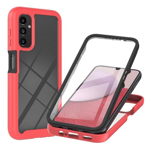 Dfjhure für Samsung Galaxy A13 5G/A04S Hülle 360 Grad Schutzhülle Stoßfest Panzerhülle Mit Eingebautem Displayschutz Outdoor Full Case Handyhülle für Samsung Galaxy A13 5G/A04S - Rot Dfjhure für Samsung Galaxy A13 5G/A04S Hülle 360 Grad Schutzhülle Stoßfest Panzerhülle Mit Eingebautem Displayschutz Outdoor Full Case Handyhülle für Samsung Galaxy A13 5G/A04S - Rot von Dfjhure