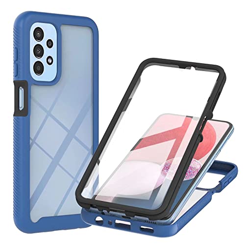 Dfjhure für Samsung Galaxy A33 5G Hülle 360 Grad Schutzhülle Stoßfest Panzerhülle Mit Eingebautem Displayschutz Outdoor Full Case Handyhülle für Samsung Galaxy A33 5G - Blau Dfjhure für Samsung Galaxy A33 5G Hülle 360 Grad Schutzhülle Stoßfest Panzerhülle Mit Eingebautem Displayschutz Outdoor Full Case Handyhülle für Samsung Galaxy A33 5G - Blau von Dfjhure