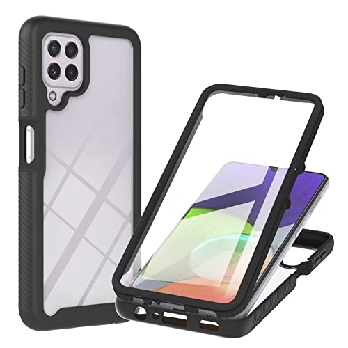 Dfjhure für Samsung Galaxy M32 Hülle 360 Grad Schutzhülle Stoßfest Panzerhülle Mit Eingebautem Displayschutz Outdoor Full Case Handyhülle für Samsung Galaxy M32 - Schwarz Dfjhure für Samsung Galaxy M32 Hülle 360 Grad Schutzhülle Stoßfest Panzerhülle Mit Eingebautem Displayschutz Outdoor Full Case Handyhülle für Samsung Galaxy M32 - Schwarz von Dfjhure